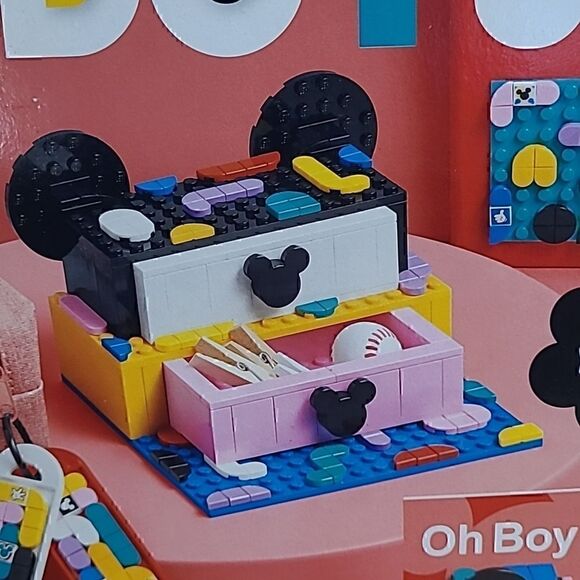 Lego Dots 41964 Mickey Minnie Mouse Disney Back to School Project Box NEW - Picture 3 of 14